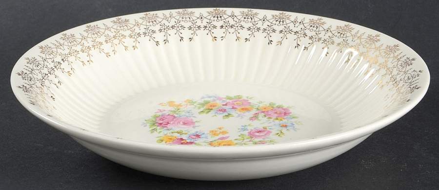 May Wreath Coupe Soup Bowl by Royal (USA)-1