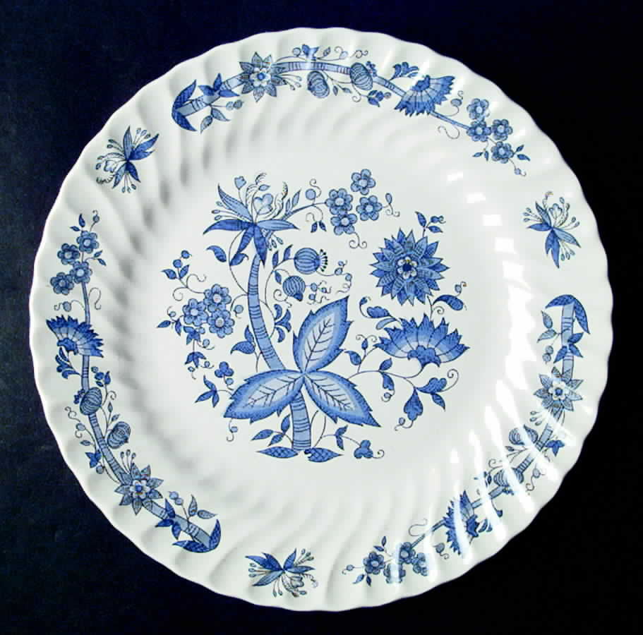 Meadow Blue Dinner Plate by Royal (USA)-1