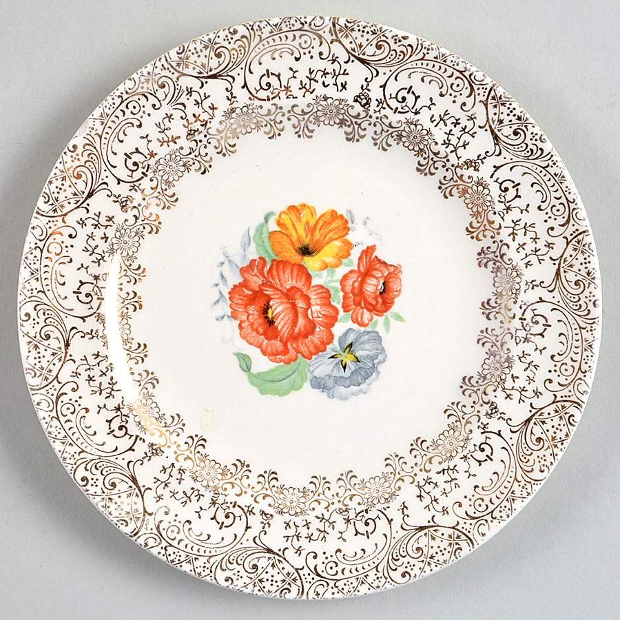 Moderne Bread & Butter Plate by Royal (USA)-1