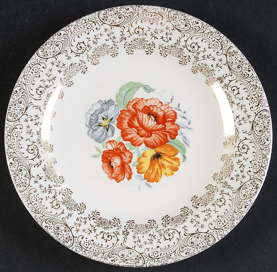 Moderne Salad Plate by Royal (USA)-1