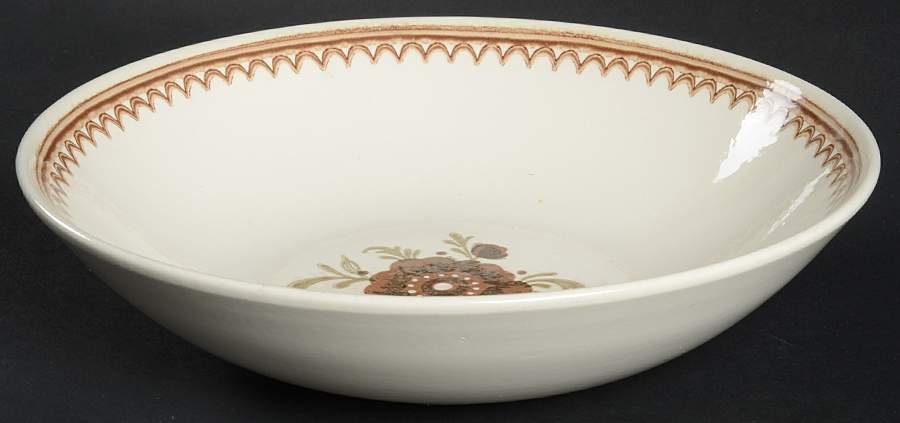 Nutmeg 8" Round Vegetable Bowl by Royal (USA)-1