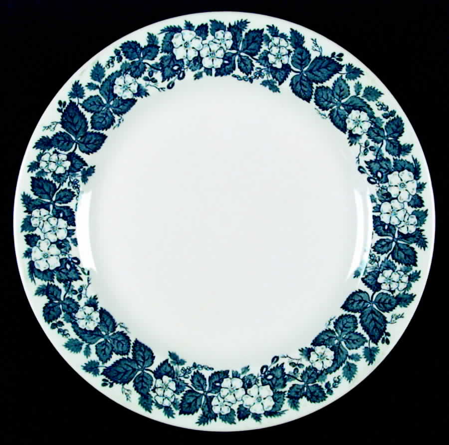 Old English Blue Dinner Plate by Royal (USA)-1