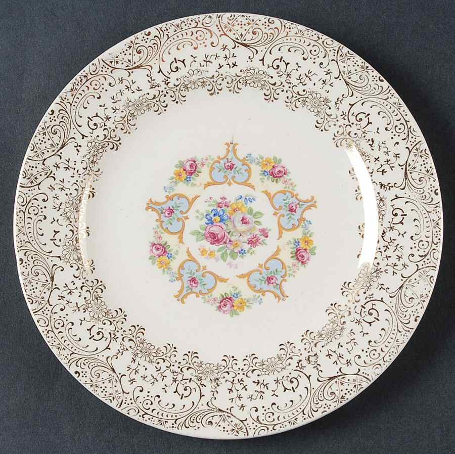 Omar Bread & Butter Plate by Royal (USA)-1
