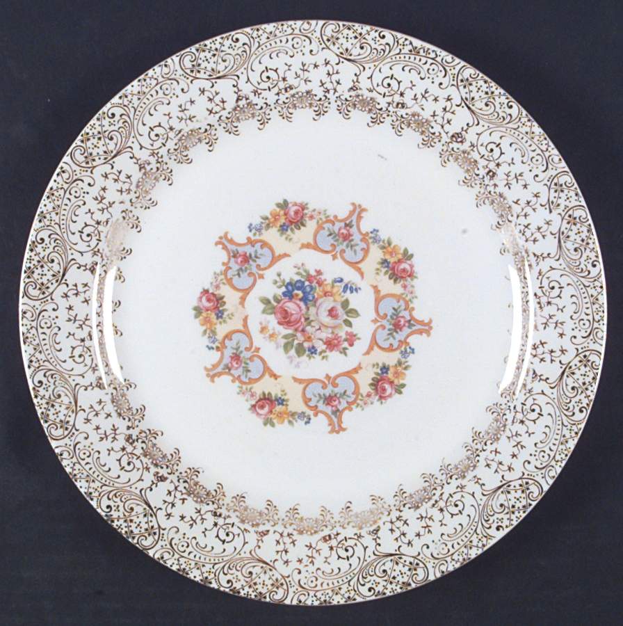 Omar Dinner Plate by Royal (USA)-1