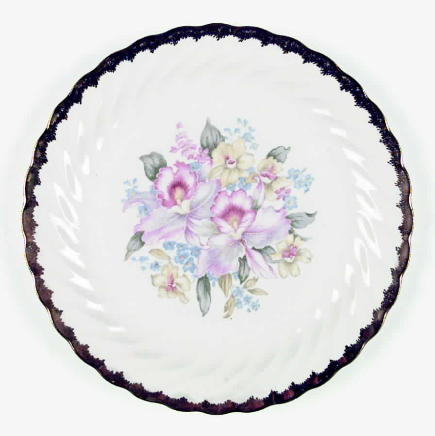 Orchids N Love Dinner Plate by Royal (USA)-1