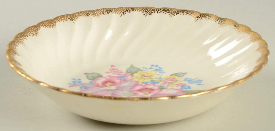 Orchids N Love Fruit/Dessert (Sauce) Bowl by Royal (USA)-1