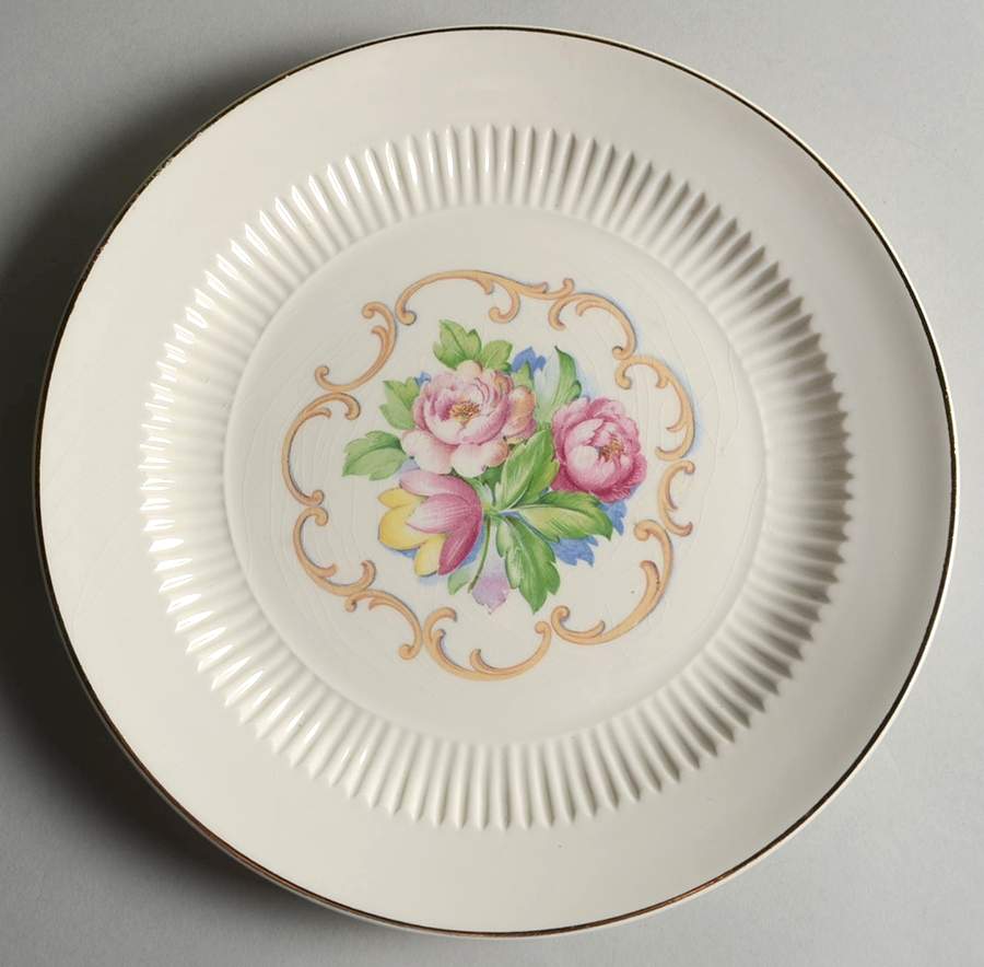 Park Lane Luncheon Plate by Royal (USA)-1