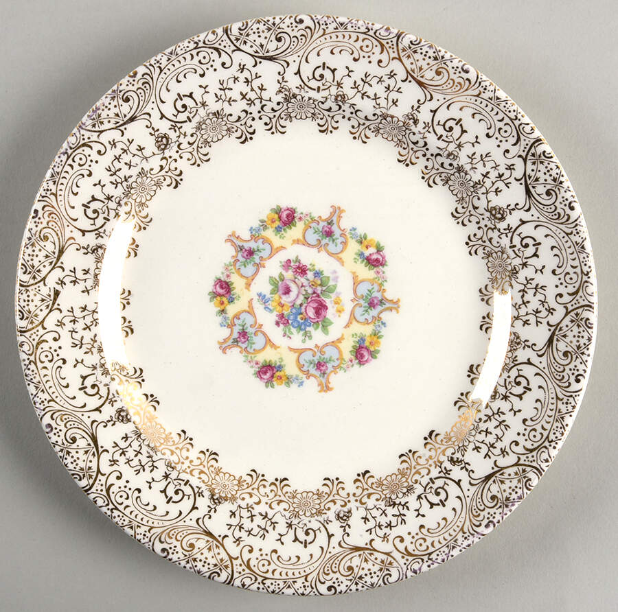 Parisian Bread & Butter Plate by Royal (USA)-1