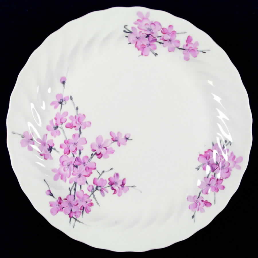 Peach Blossom Dinner Plate by Royal (USA)-1