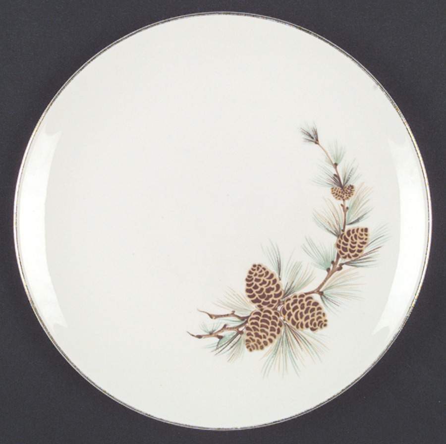 Pine Cone Dinner Plate by Royal (USA)-1