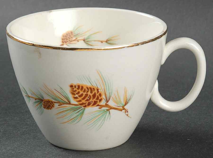 Pine Cone Flat Cup by Royal (USA)-1