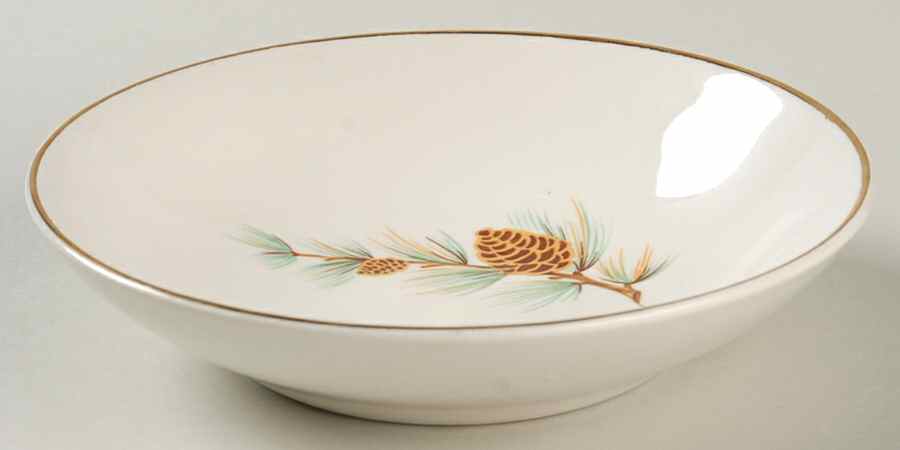 Pine Cone Fruit/Dessert (Sauce) Bowl by Royal (USA)-1