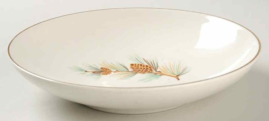 Pine Cone Coupe Soup Bowl by Royal (USA)-1
