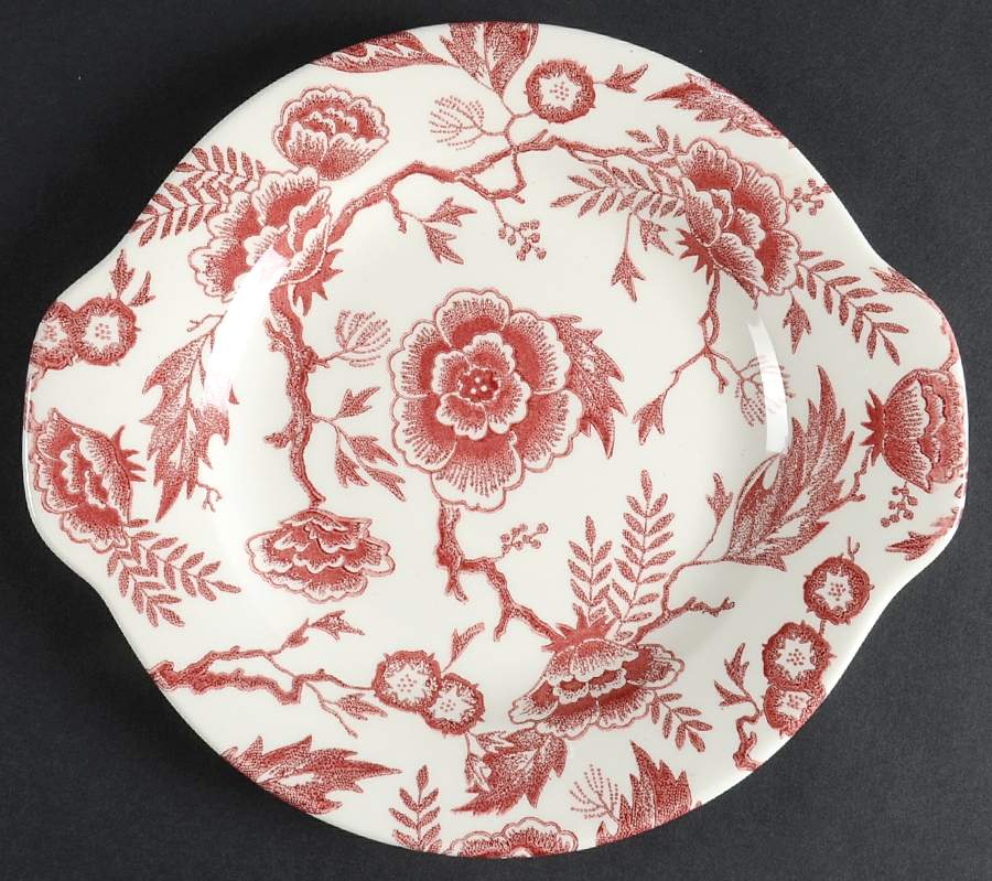 Pink Tradition Relish/Gravy Underplate by Royal (USA)-1
