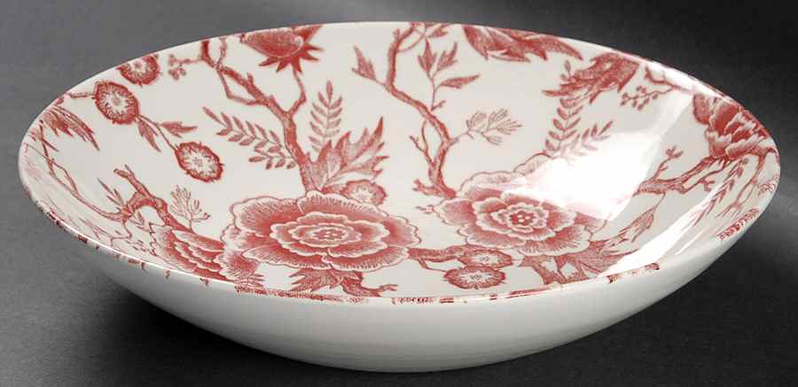 Pink Tradition 9" Round Vegetable Bowl by Royal (USA)-1