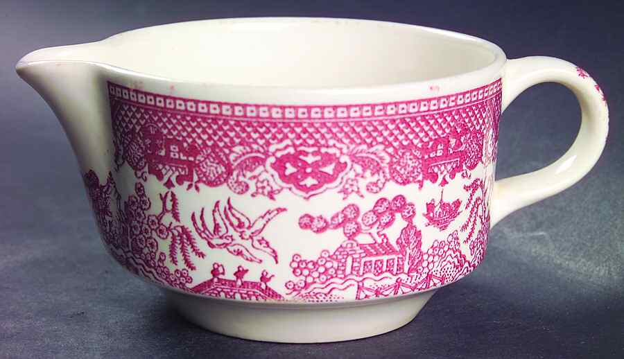 Pink Willow Creamer by Royal (USA)-1