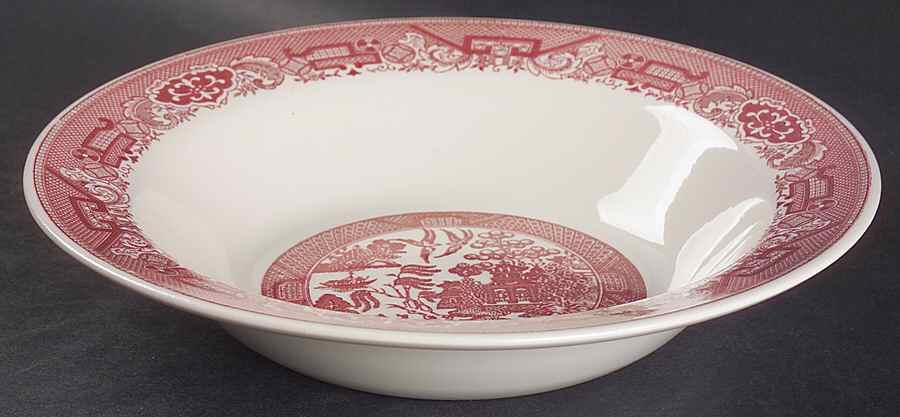 Pink Willow 10" Round Vegetable Bowl by Royal (USA)-1