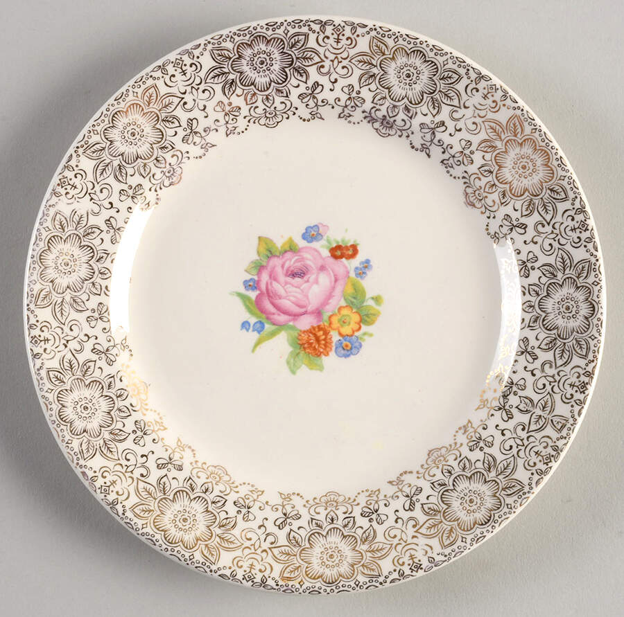 Primerco Bread & Butter Plate by Royal (USA)-1