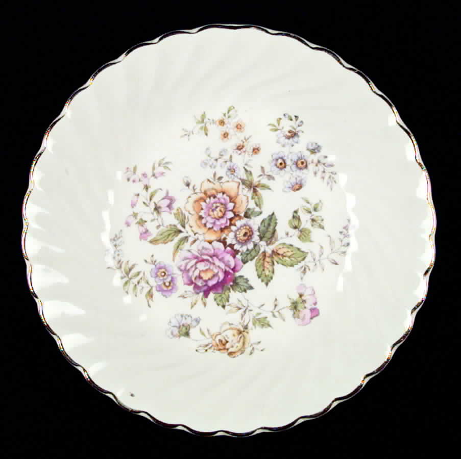 Princess Pat Gold(Gold Trim) Coupe Soup Bowl by Royal (USA)-1