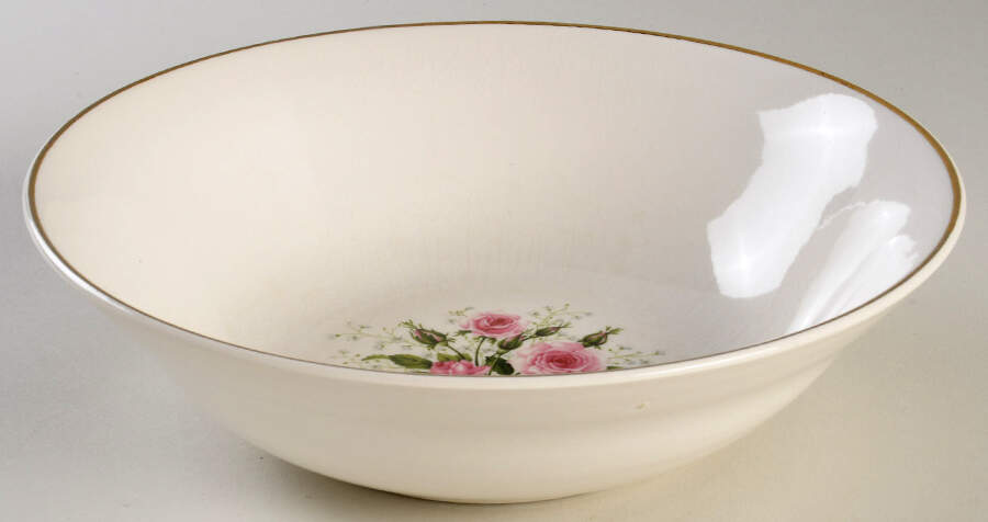Queen's Rose 8" Round Vegetable Bowl by Royal (USA)-1
