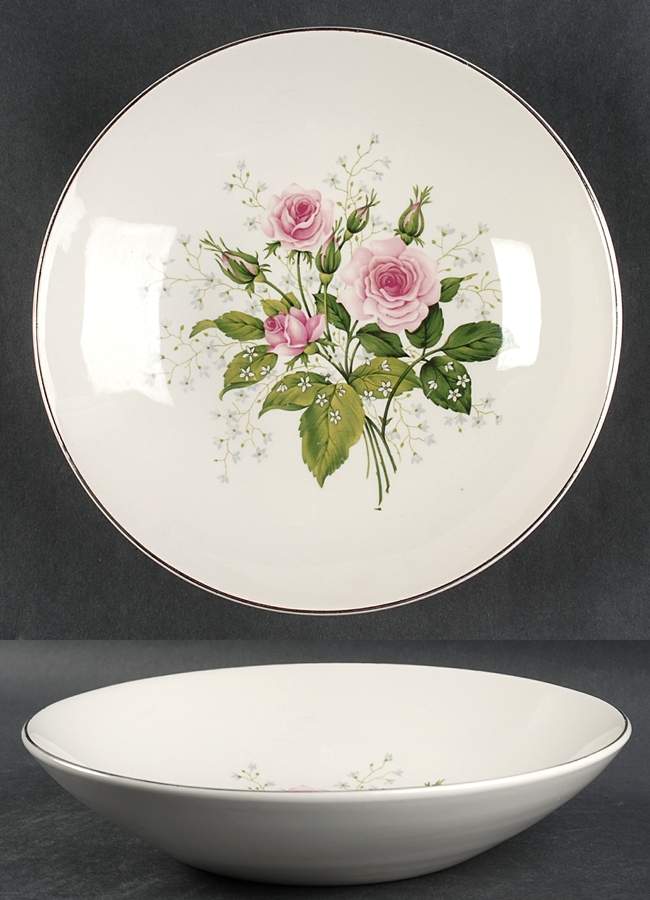 Queen's Rose 9" Round Vegetable Bowl by Royal (USA)-1