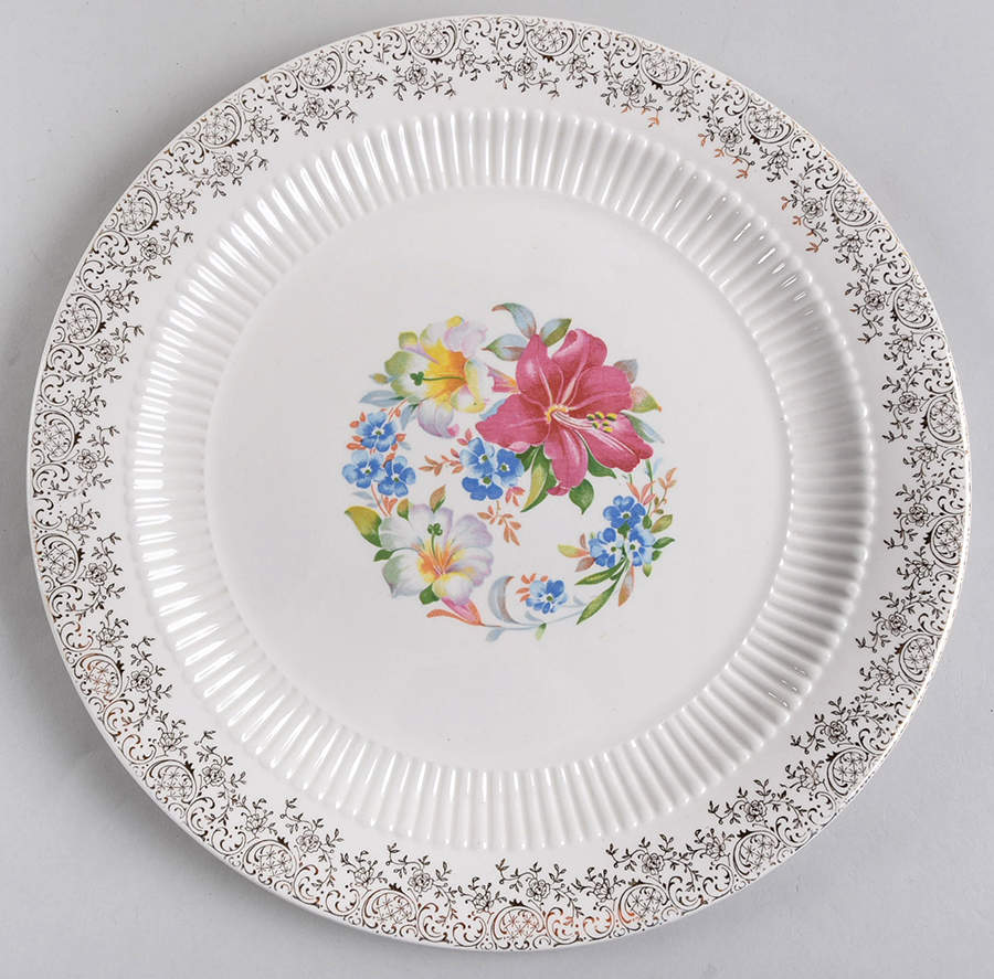 Robinhood (Regal Shape) 12" Chop Plate (Round Platter) by Royal (USA)-1