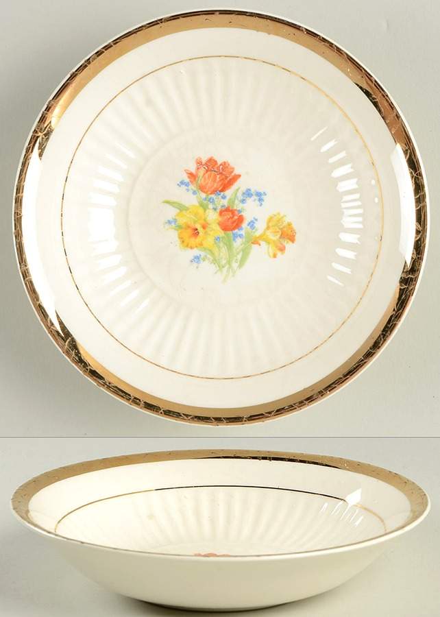 Royal Bouquet Fruit/Dessert (Sauce) Bowl by Royal (USA)-1