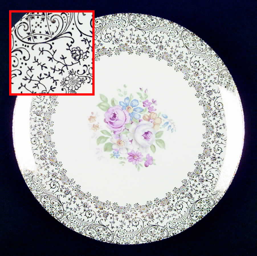 Royal Charm Dinner Plate by Royal (USA)-1