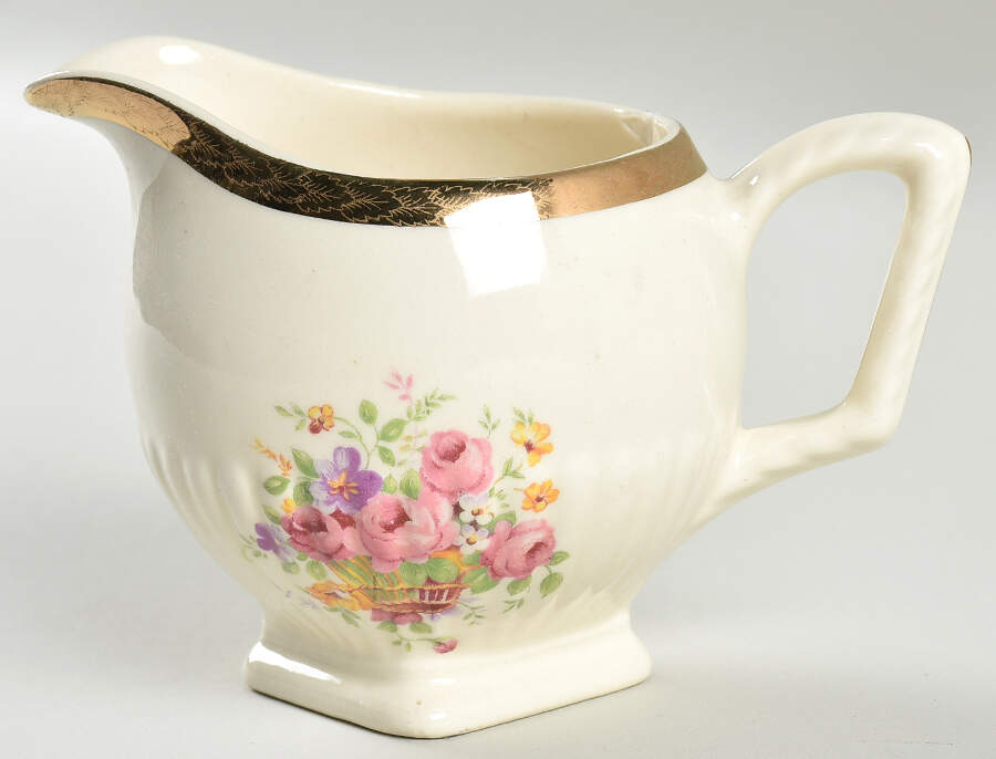Royal Etch Gold Creamer by Royal (USA)-1