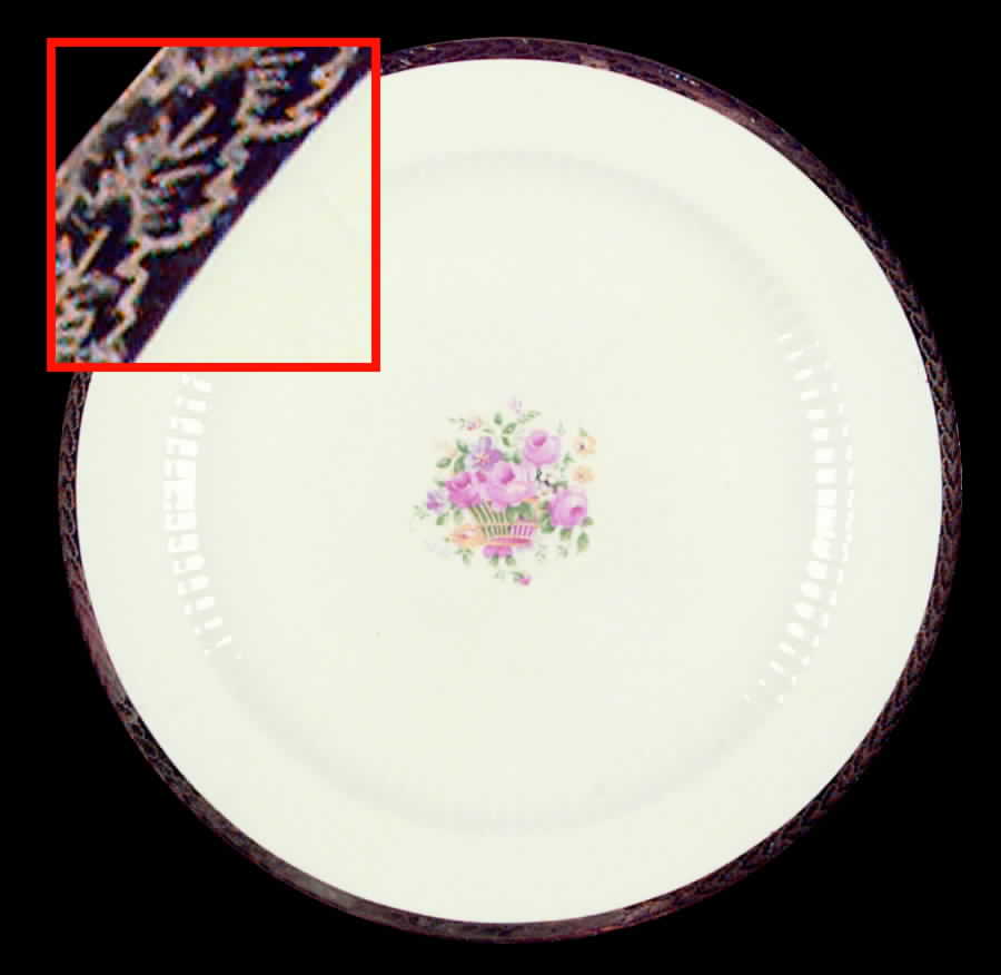Royal Etch Gold Dinner Plate by Royal (USA)-1