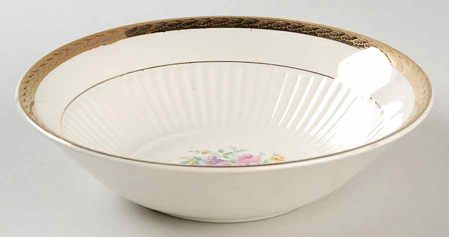 Royal Etch Gold Coupe Cereal Bowl by Royal (USA)-1
