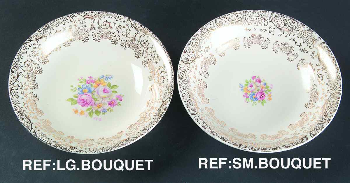 Rose Glory Fruit/Dessert (Sauce) Bowl by Royal (USA)-1
