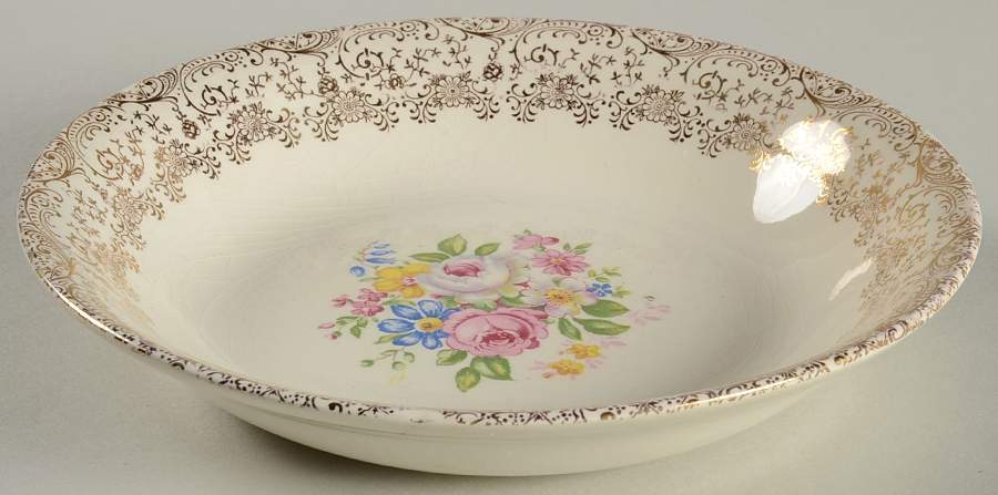 Rose Glory Coupe Soup Bowl by Royal (USA)-1