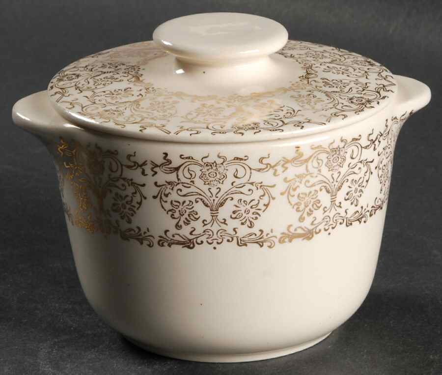 Royal Heirloom Sugar Bowl & Lid by Royal (USA)-1