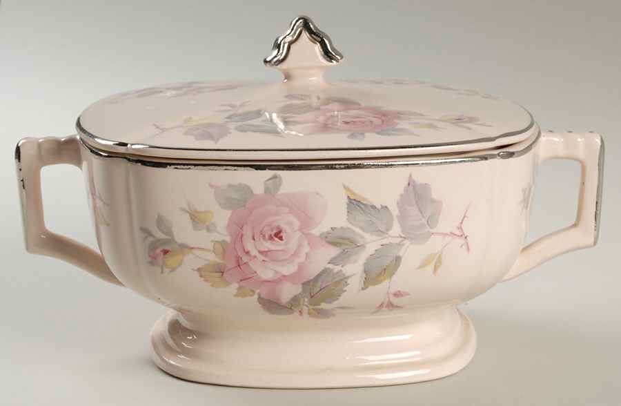 Rose Marie Square Covered Vegetable by Royal (USA)-1