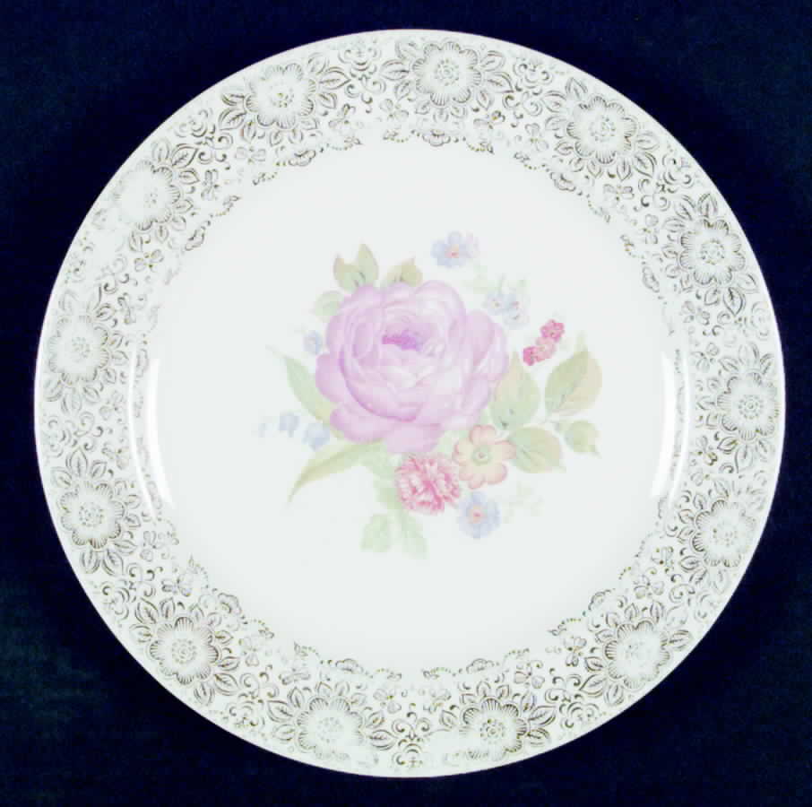 Rosetta Dinner Plate by Royal (USA)-1