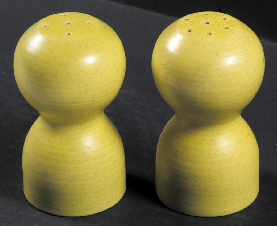 Royal Stone Yellow Salt & Pepper Set by Royal (USA)-1