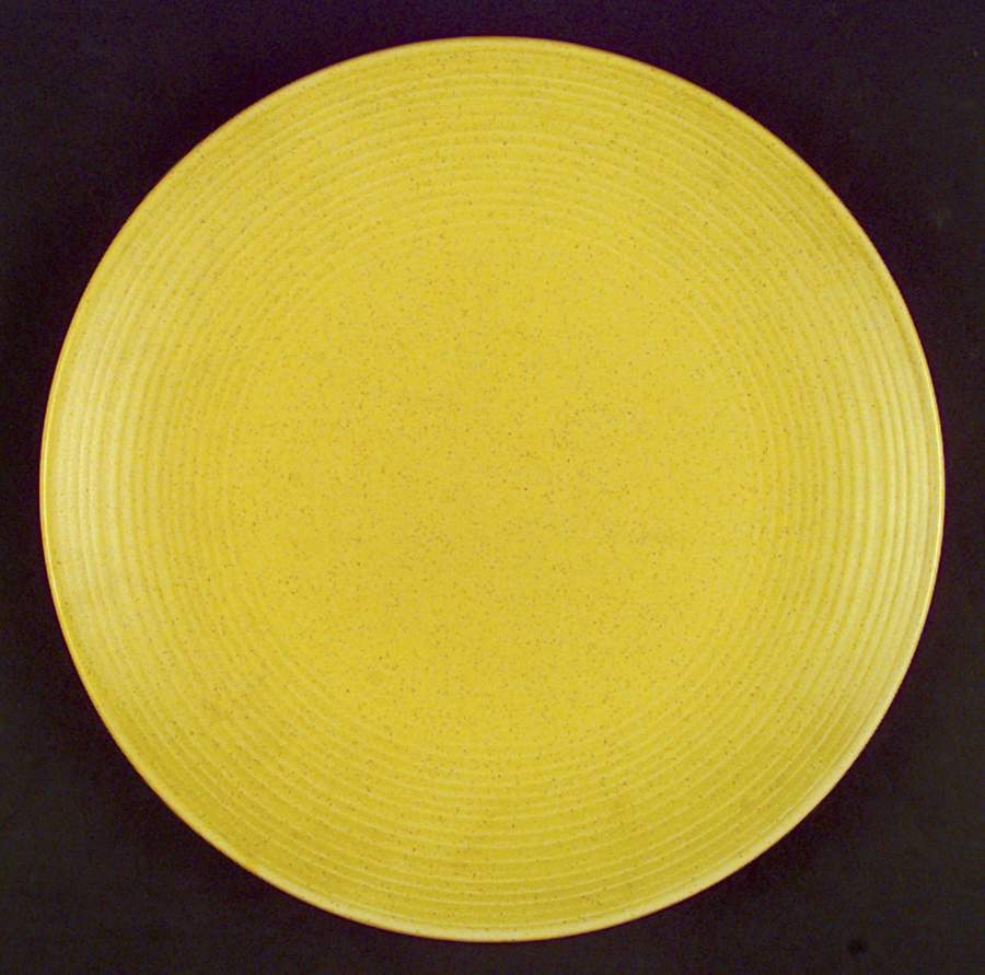 Royal Stone Yellow Dinner Plate by Royal (USA)-1