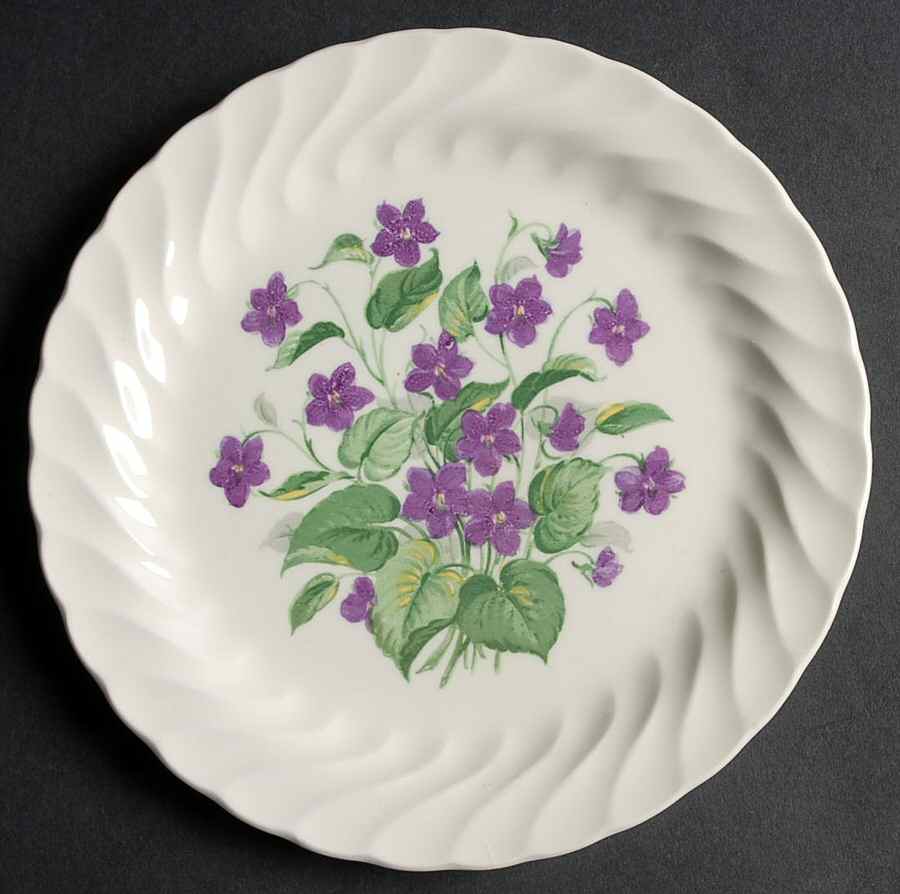 Royal Violet Salad Plate by Royal (USA)-1