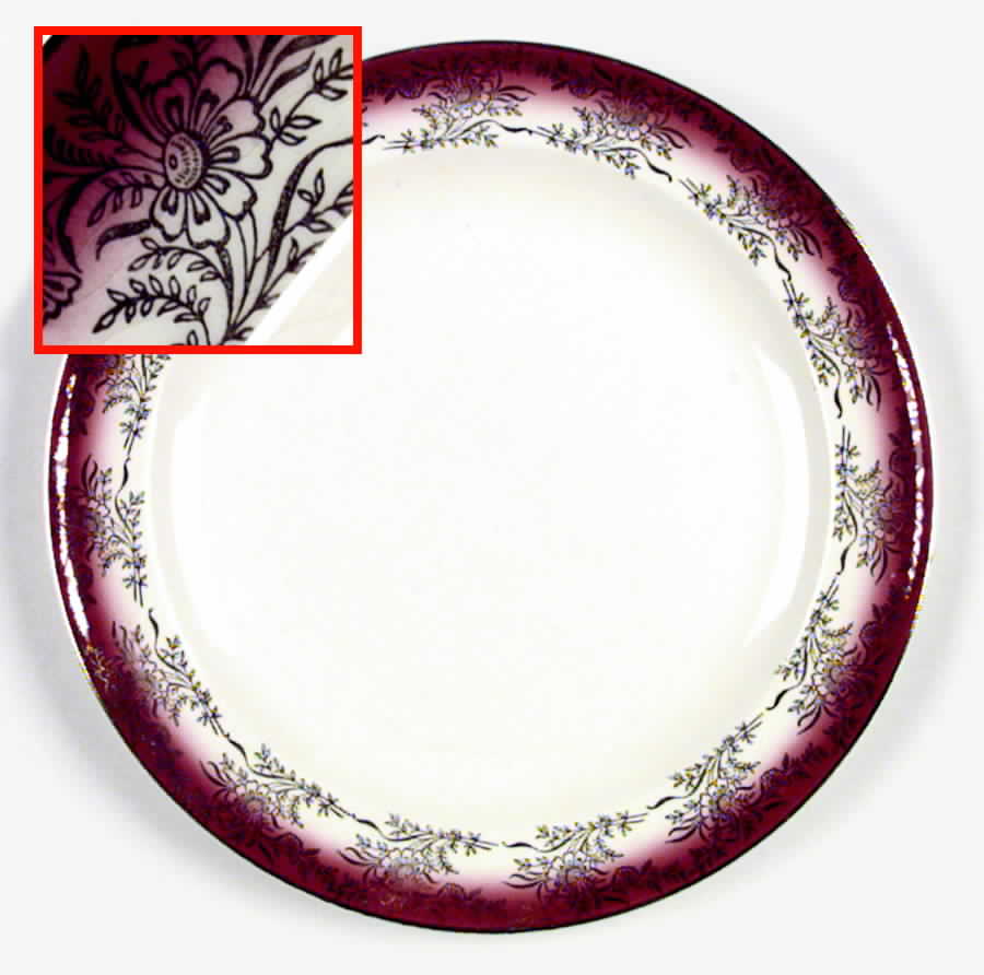 RYL12 Luncheon Plate by Royal (USA)-1