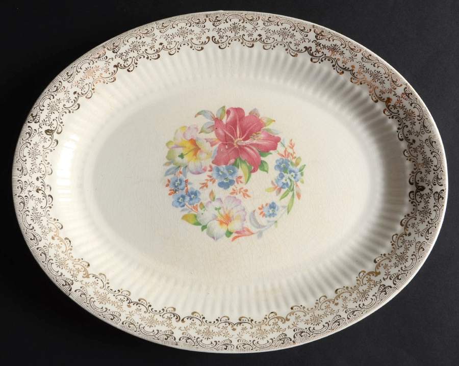 RYL15 11" Oval Serving Platter by Royal (USA)-1