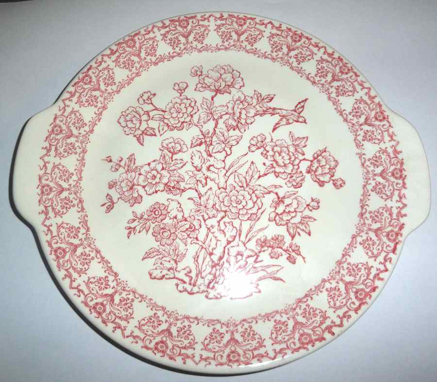 RYL46 Handled Cake Plate by Royal (USA)-1