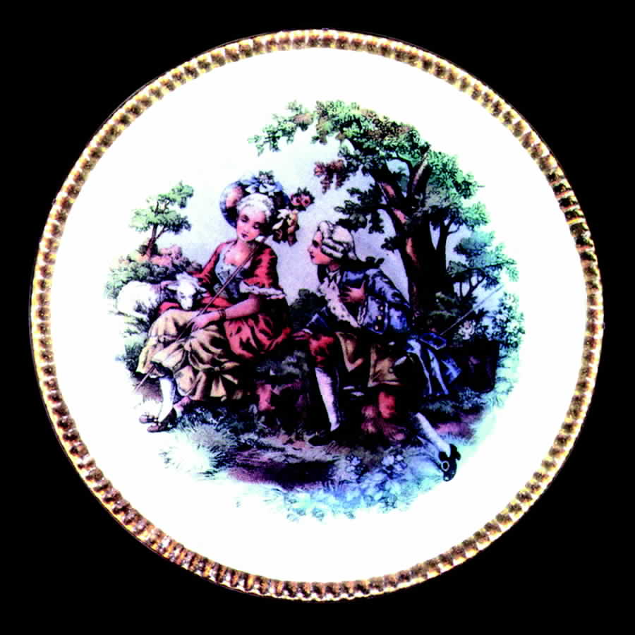 RYL49 (USA) Dinner Plate by Royal (USA)-1