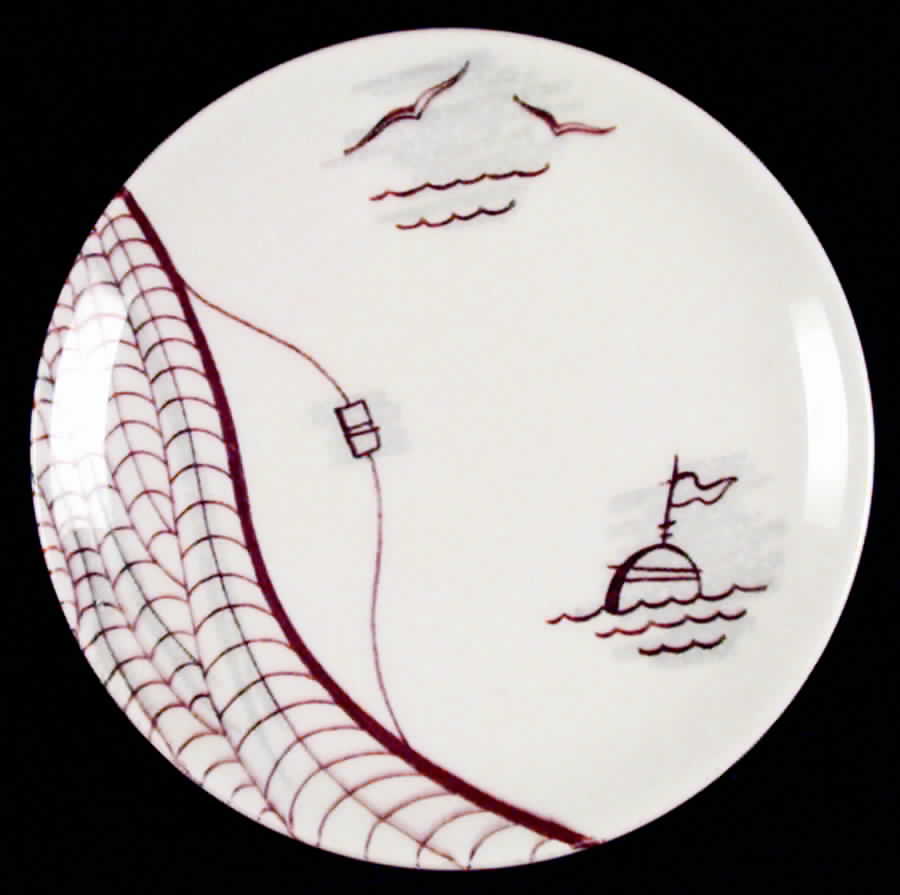 Seafare Bread & Butter Plate by Royal (USA)-1