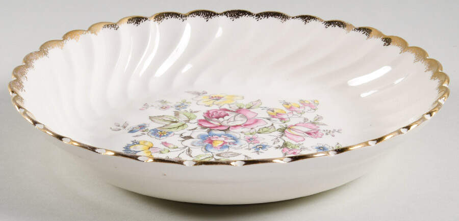 Primrosa 9" Round Vegetable Bowl by Royal (USA)-1