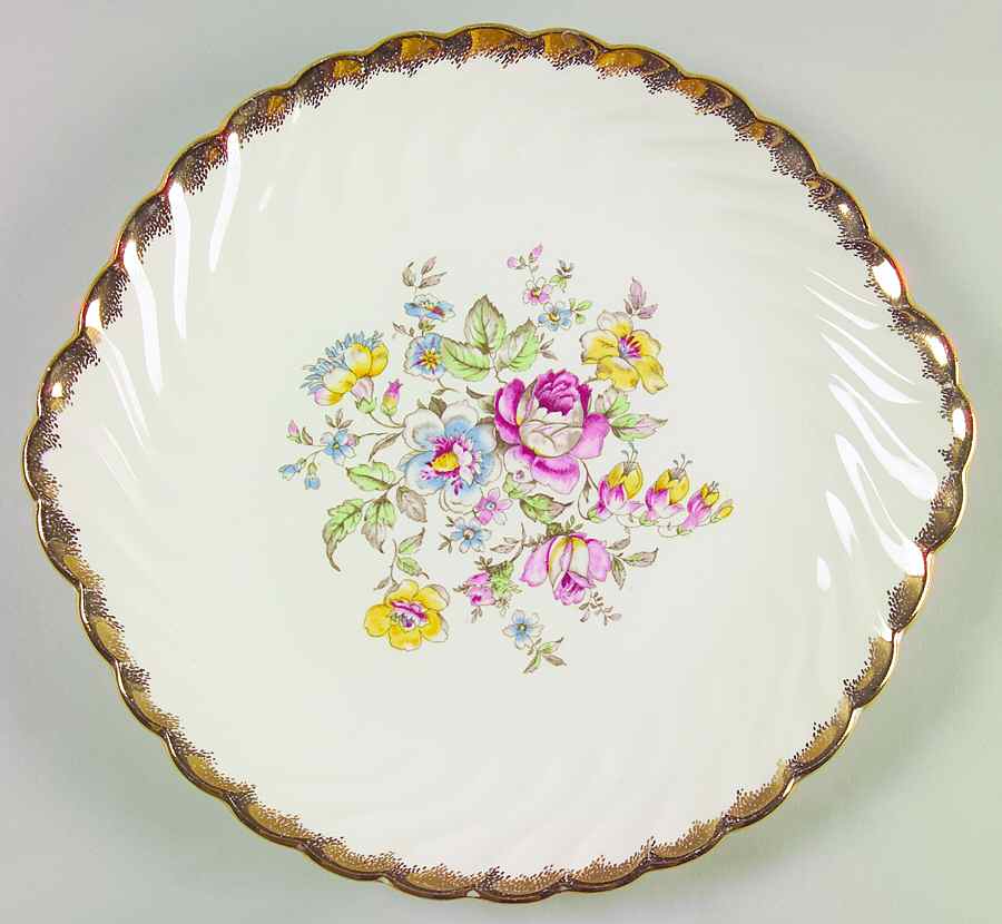 Primrosa Handled Cake Plate by Royal (USA)-1