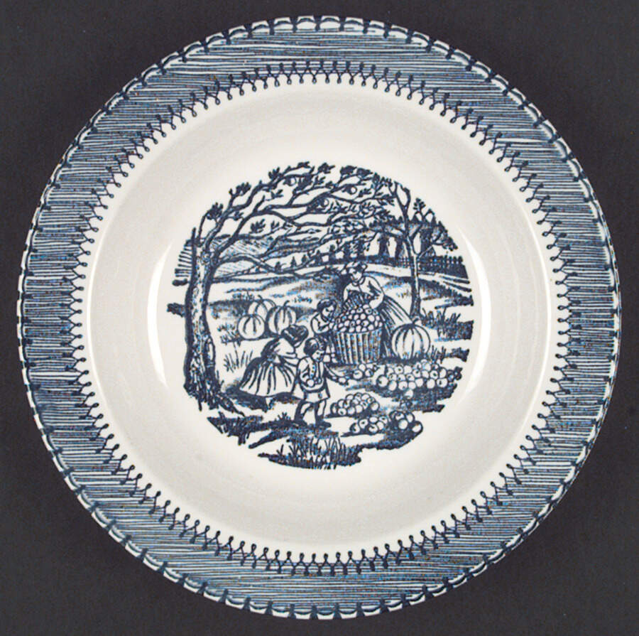 RYL6 Rim Soup Bowl by Royal (USA)-1
