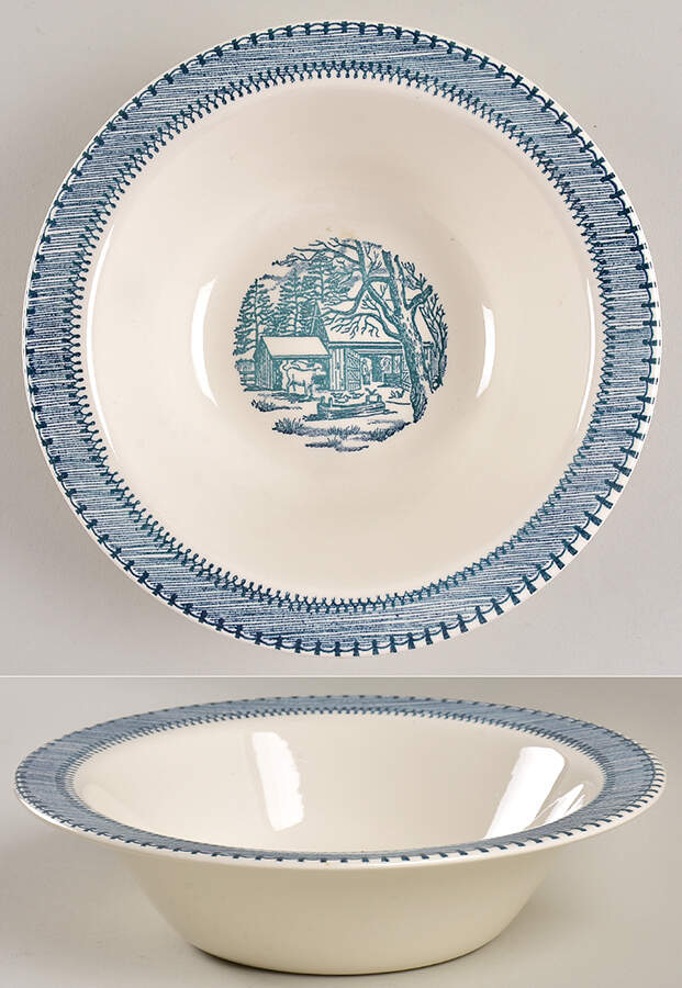 RYL6 9" Round Vegetable Bowl by Royal (USA)-1
