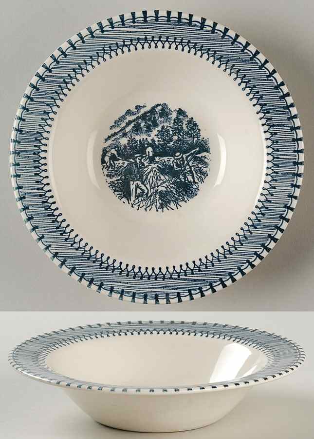 RYL6 Rim Cereal Bowl by Royal (USA)-1
