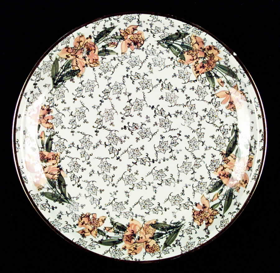 RYL67 12" Chop Plate (Round Platter) by Royal (USA)-1